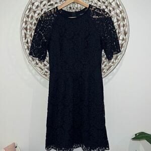 Madewell Blue Lace Short Sleeve Dress – Size 0 – New Without Tags